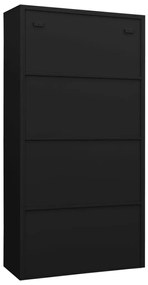 Cacifo 90x40x180 cm aço preto