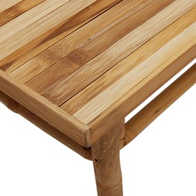 Mesa de centro 90x50x35 cm bambu
