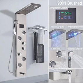 Coluna de Chuveiro de Hidromassagem Verona – Com Display Digital, Torn