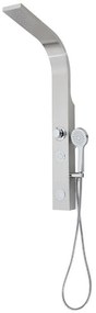 SCHÜTTE Coluna de duche SANSIBAR cor aço inoxidável