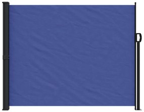 Toldo lateral retrátil 160x500 cm azul