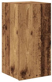Conjunto de móvel de TV 8 pcs Madeira antiga 30.5 x 30 x 60 cm