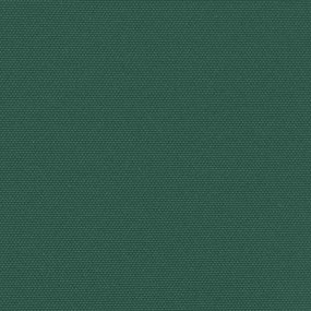 Toldo lateral retrátil 180x500 cm verde-escuro