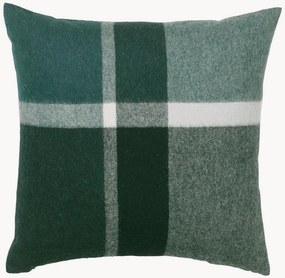 Capa de almofada reversível em lã de alpaca Manhattan