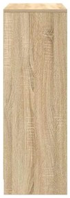 Aparador com gavetas e portas 73x31x90 cm carvalho sonoma