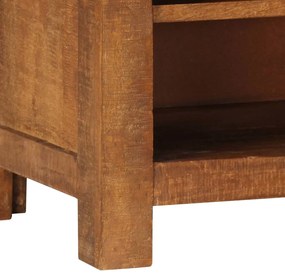 Móvel de TV 120x30x40 cm madeira de mangueira maciça