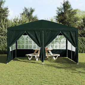 Tenda para Festa com 8 Lados Verde 4x4 m PE