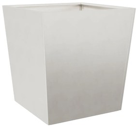 Vaso/floreira de jardim 2 pcs 50x50x50 cm aço inoxidável