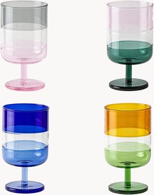 Copos de vinho Stacks, conjunto de 4