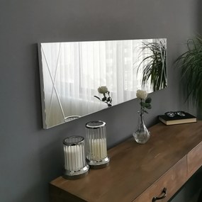 Espelho A321D – Prateado – 35x105 cm