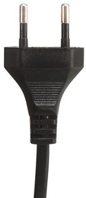 Candeeiro de parede redondo estilo industrial E27 prateado