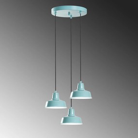 Candeeiro Chandelier Memati – Turquesa – Ø45 cm