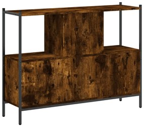 Estante 102x28x77,5 cm derivados de madeira carvalho fumado