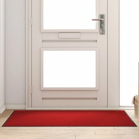 Capacho Retangular vidaXL Vermelho 90x150 cm