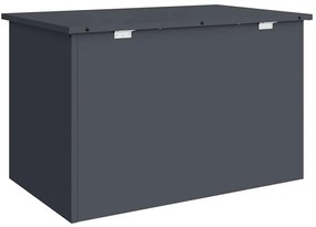 Caixa de Armazenamento Externa Antracite 80 x 50.5 x 50 cm