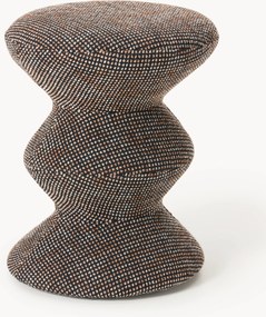 Mesa de apoio redonda estofada Zig Zag