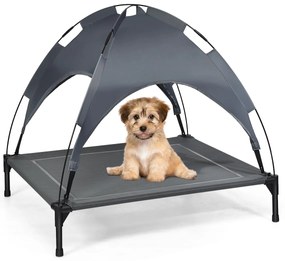 Cama para Cães Leiria com Toldo Desmontável – 90x81x86 cm – Estrutura