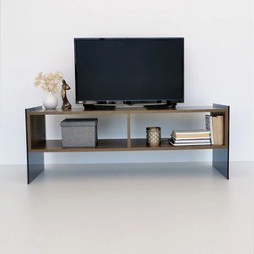 Móvel TV TV405 – Nogueira – 120 cm x 45 cm x 35 cm