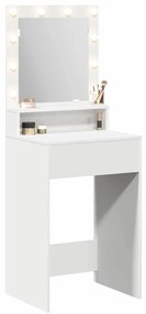 Mesa de Maquiagem vidaXL com Luzes LED Brancas 50x41x135 cm