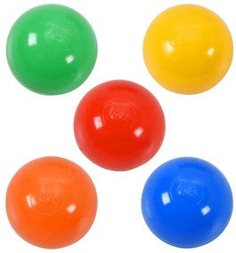 Tenda de brincar infantil com 250 bolas 120x120x90 cm azul