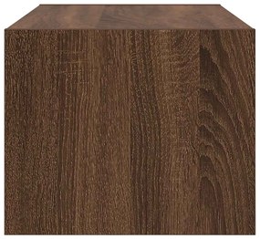 Móveis de TV 2pcs 60x31x25,5cm deriv. madeira carvalho castanho
