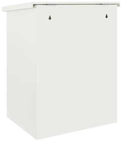 Caixa para entrega de pacotes Branco 44 x 35 x 59 cm Aço