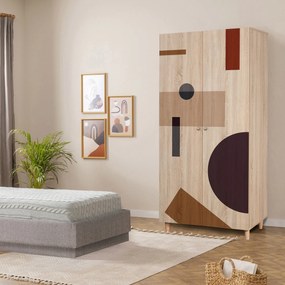 Guarda-roupa Lidya – Sonomo – 90x192x52 cm