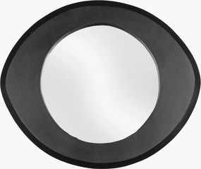Espelho de parede orgânico com moldura em madeira de mangueira Aren
