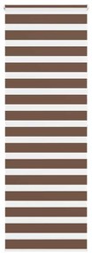 vidaXL Cortina de zebra 90x200 cm largura do tecido 85,9 cm poliéster