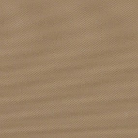 Toldo lateral retrátil 160x600 cm cinzento-acastanhado