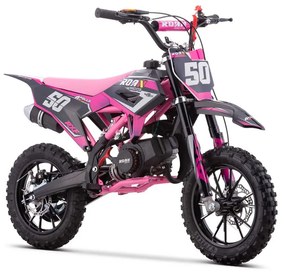 MINI MOTO PARA CRIANÇAS MiniCross Roan RXF 49cc 4.5CV 2024 Rosa