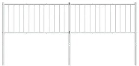 Cabeceira de cama 193 cm metal branco