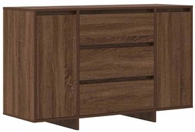 Sideboard Castanho Carvalho 120x41x75 cm Madeira engenheirada