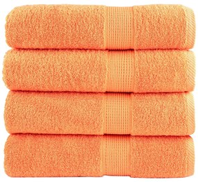 Toalhas de banho premium SOLUND 4 pcs 100x150 cm 600 gsm verde