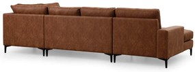 **** Sofá de Canto Porto Corner – Camel – 155 cm x 314 cm x 200 cm

**