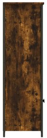 Aparador alto 62x32x103,5 cm derivados madeira carvalho fumado