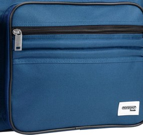 Saco de viagem com rodas 85L 70 x 36 x 34 cm azul