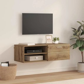 vidaXL Gabinete para TV carvalho artisiano 100.5 x 39 x 30 cm