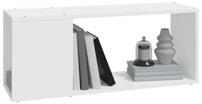 Móvel de TV 80x24x32 cm derivados de madeira branco