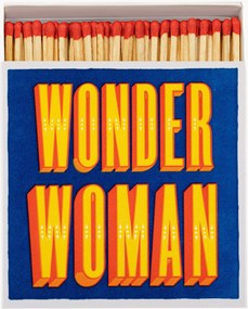 Caixa de fósforos de design Wonder Woman