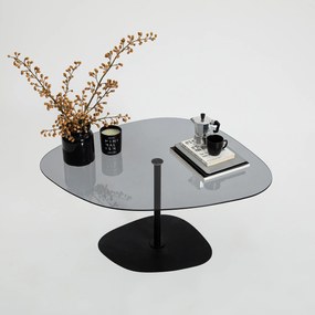 Mesa de Café Soho - Cinza Escuro - 85cm X 40cm X 67cm