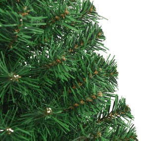 Árvore de Natal artificial com ramos grossos 120 cm PVC verde