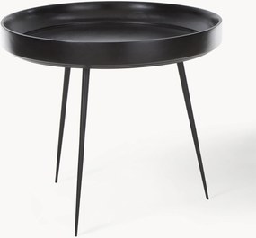 Mesa de apoio redonda em madeira de manga Bowl