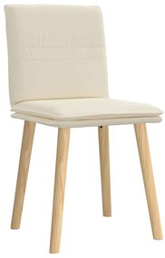 Cadeiras de jantar 2 pcs linho