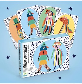 Jogo de cartas Speedy Crazy DJECO branco