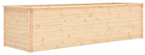 vidaXL Canteiro elevado para jardim 300x100x80,5 cm pinho 19 mm