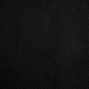 Sofá infantil 70x45x30 cm couro artificial preto