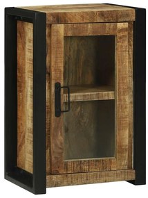 Armário de casa de banho 40x30x60 cm de madeira maciça em mangueira ás