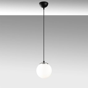 Candeeiro Uzum – Preto e Branco – Diâmetro 15 cm x Altura 111 cm