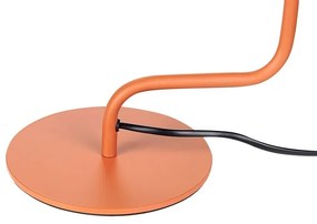 Candeeiro de mesa em metal laranja 51 cm RIMAVA Beliani
